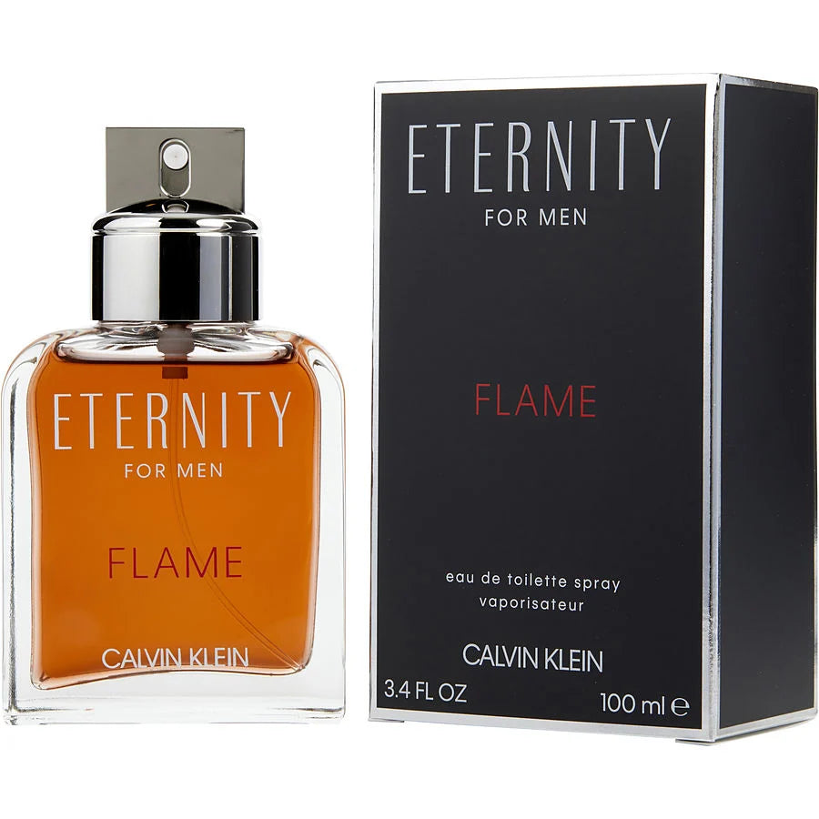 Eternity Flame for Men Eau de Toilette – 3.3 fl oz / 100 ml