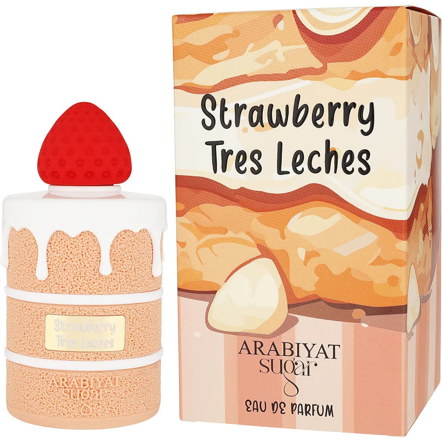 Arabiyat Strawberry Tres Leches Sugar Eau de Parfum – 3.4 fl oz / 100 ml
