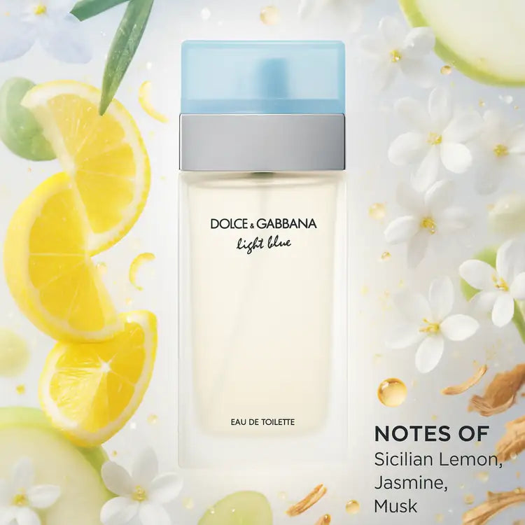 Dolce & Gabbana Light Blue Eau de Toilette – 100ml (Sealed)